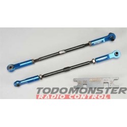 Integy Super-Duty Rear Turnbuckle Blue Revo