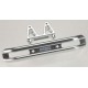 Integy EVO3 Front Bumper w/Mount Silver Revo 3.3