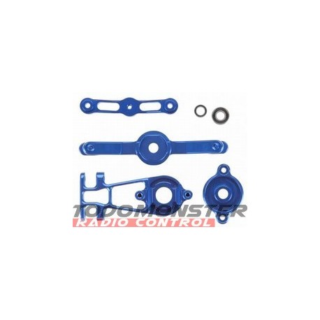 Integy EVO3 Servo Saver Set Blue Revo 3.3