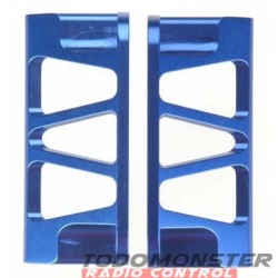 Integy EVO3 Left & Right Servo Guard Blue Revo 3.3