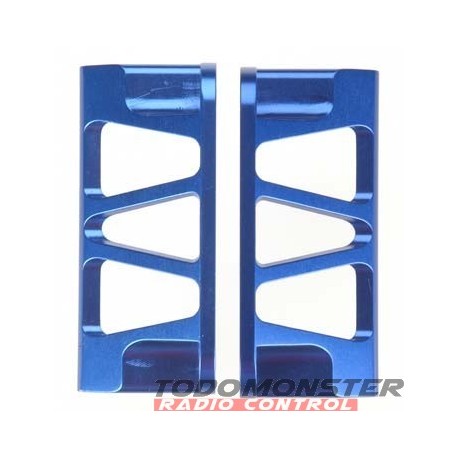 Integy EVO3 Left & Right Servo Guard Blue Revo 3.3