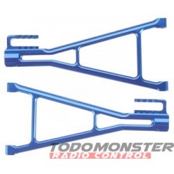 Integy EVO3 Rear Lower Arm Left/Right Blue Revo 3.3