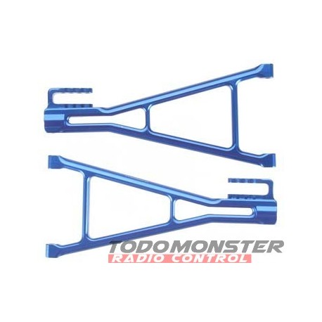 Integy EVO3 Rear Lower Arm Left/Right Blue Revo 3.3