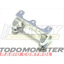 Integy EVO3 Front Shock Mount Silver Revo 3.3