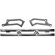 Integy Heavy Duty Rear Bumper Silver T-Maxx 3.3