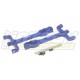 Integy EVO-RS Alloy Upper Arm Blue T-Maxx 3.3