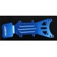 Integy T-Maxx Front Skid Plate Blue