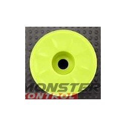 Pro-Line Velocity HD Series Yellow Dish wheels (2)