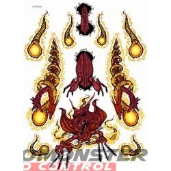 Racers Edge Twisted Dragons Decal Sheet