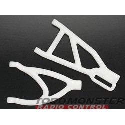 RPM Dyeable White Revo Rear A-Arms