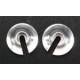 Golden Horizons Alum Spring Retainers Silver Revo 2.5/3.3 (2)