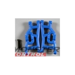 RPM Front A-Arms Nitro Rustler Stampede Blue