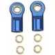 Golden Horizons Alum Shock Rod End Blue Revo (2)