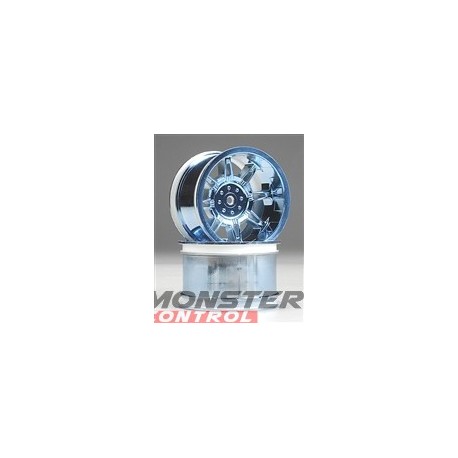 RPM Monster Spider Stablemaxx Offset Wheels Blue Chrom