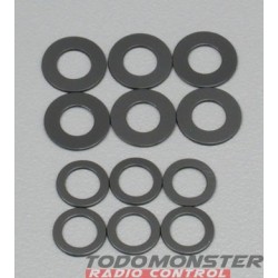 Traxxas Fiber Washers Large & Small Bullet 5 X 11MM