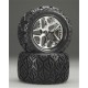 Hot Bodies V-Block Tire W/ Blender Wheel 7" (2)